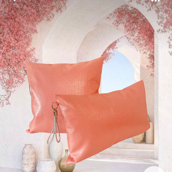 Pembe Pırıltılı Kırlent