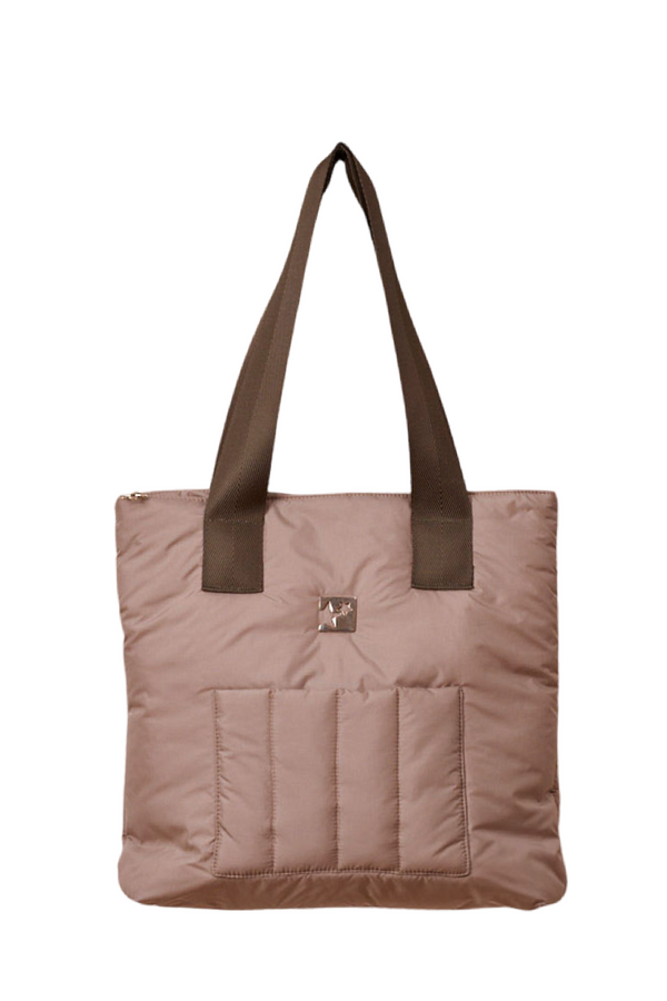 Ön Cepli Bej Omuz Çantası (Haki askılı)