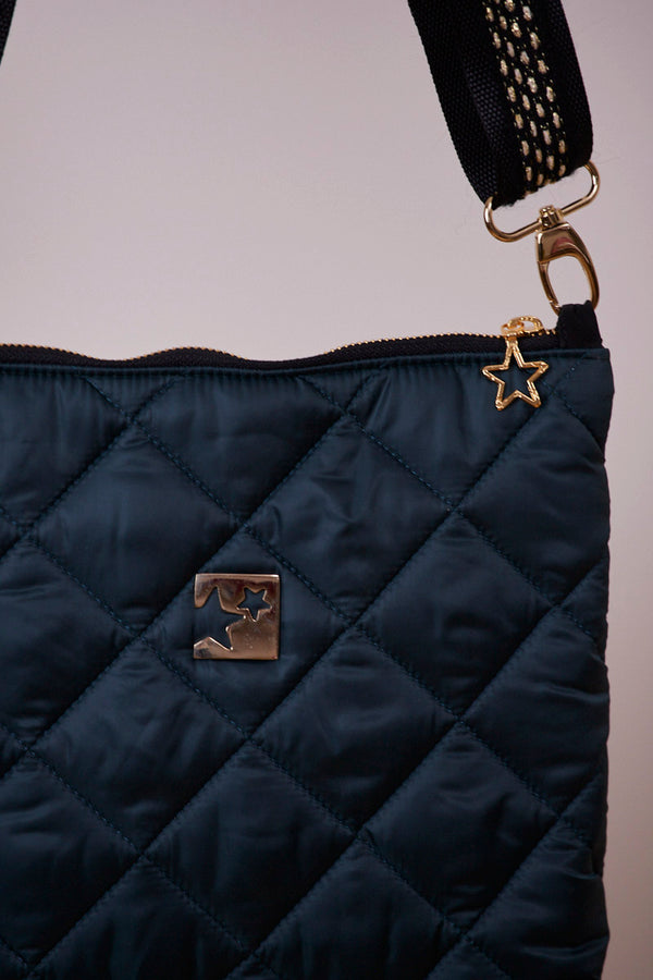 Yeşil Kapitone Çapraz Çanta