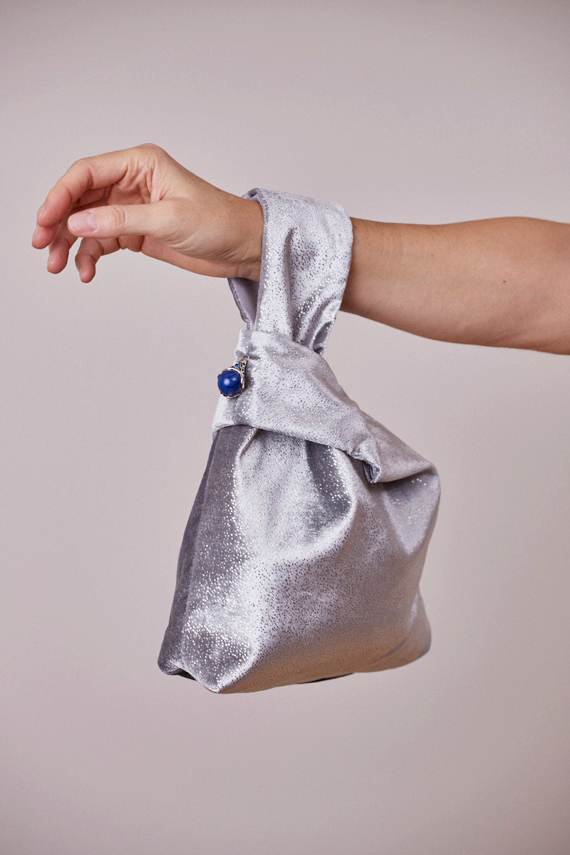 Parıltılı Kadife Gece Çantası