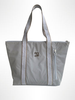 Gümüş Gri Shopping Bag (Vizon askılı)