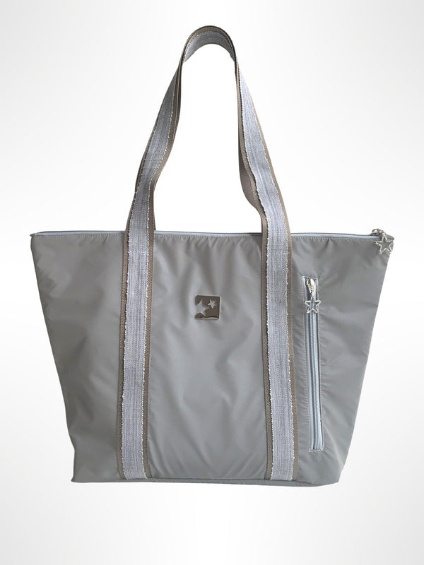 Gümüş Gri Shopping Bag (3 renk)