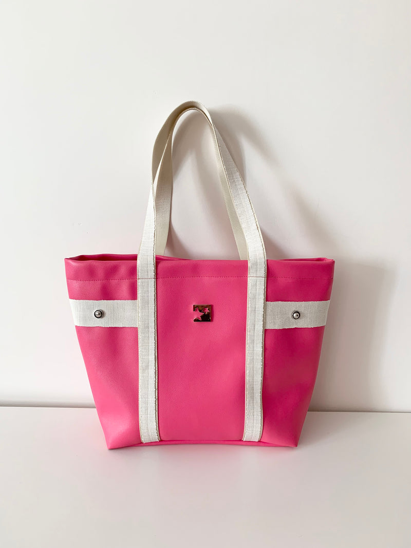 Marina Shopper Bag (Pembe Krem)